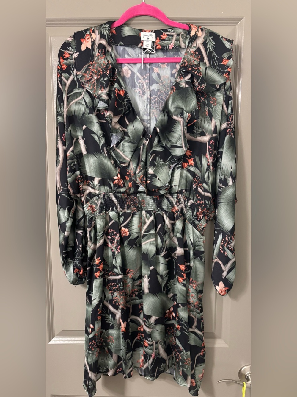 Johanna Ortiz Black Botanical Print H&M Collaboration